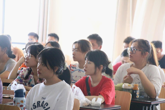 公司田景仁教授为同学们作考研专题辅导